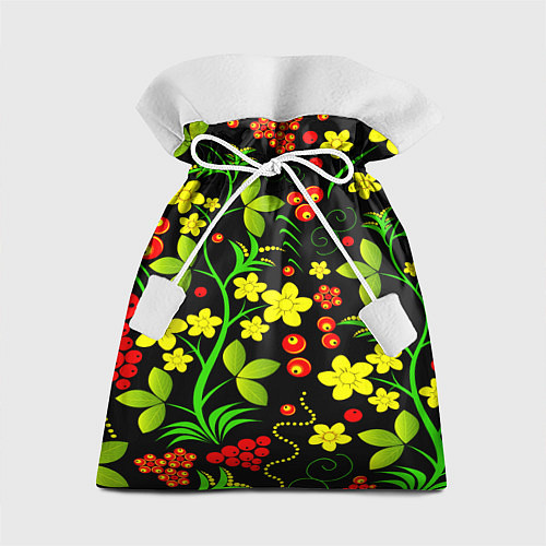 Подарочный мешок Natural flowers / 3D-принт – фото 1