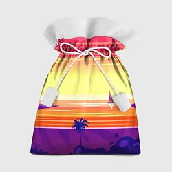 Мешок для подарков Гавайский вечер, цвет: 3D-принт