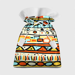 Мешок для подарков Узор Африки, цвет: 3D-принт