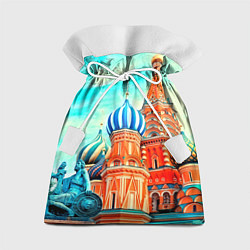 Мешок для подарков Blue Kremlin, цвет: 3D-принт