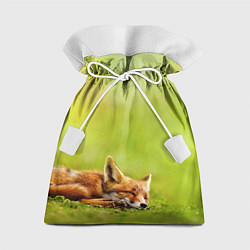 Мешок для подарков Лисичка спит, цвет: 3D-принт