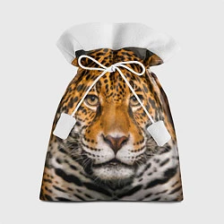Мешок для подарков Взгляд ягуара, цвет: 3D-принт