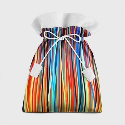 Подарочный мешок Colored stripes / 3D-принт – фото 1