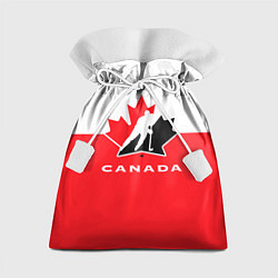 Мешок для подарков Canada Team, цвет: 3D-принт