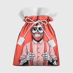 Мешок для подарков Skeleton, цвет: 3D-принт