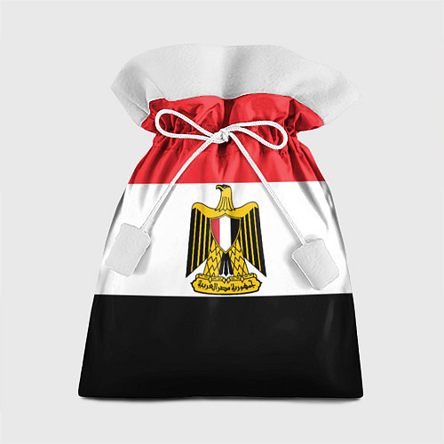 Подарочный мешок Флаг и герб Египта / 3D-принт – фото 1