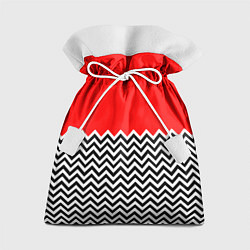 Мешок для подарков Твин Пикс: узор, цвет: 3D-принт