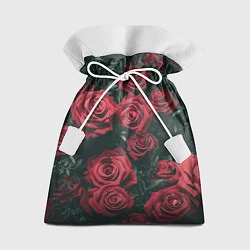 Мешок для подарков Бархатные розы, цвет: 3D-принт