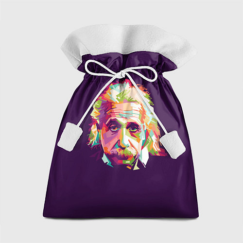 Подарочный мешок Альберт Эйнштейн: Арт / 3D-принт – фото 1