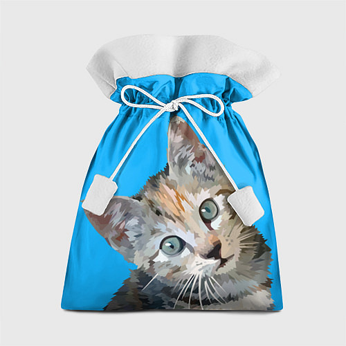 Подарочный мешок Котик / 3D-принт – фото 1