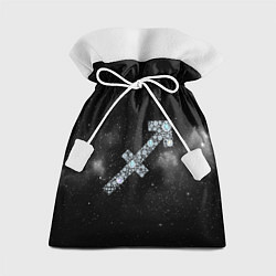 Мешок для подарков Космический Стрелец, цвет: 3D-принт