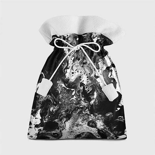 Подарочный мешок Чёрная краска / 3D-принт – фото 1