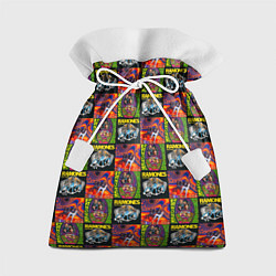 Мешок для подарков Ramones, цвет: 3D-принт