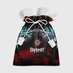Мешок для подарков Slipknot руки зомби, цвет: 3D-принт