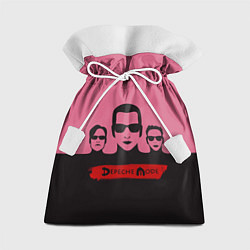 Мешок для подарков Группа Depeche Mode, цвет: 3D-принт