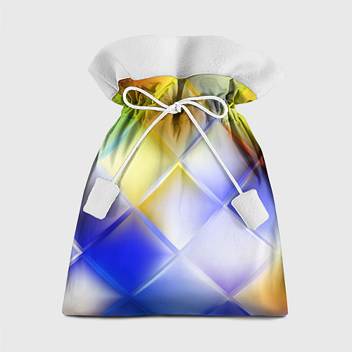 Подарочный мешок Colorful squares / 3D-принт – фото 1