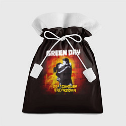 Мешок для подарков Поцелуй Green Day, цвет: 3D-принт