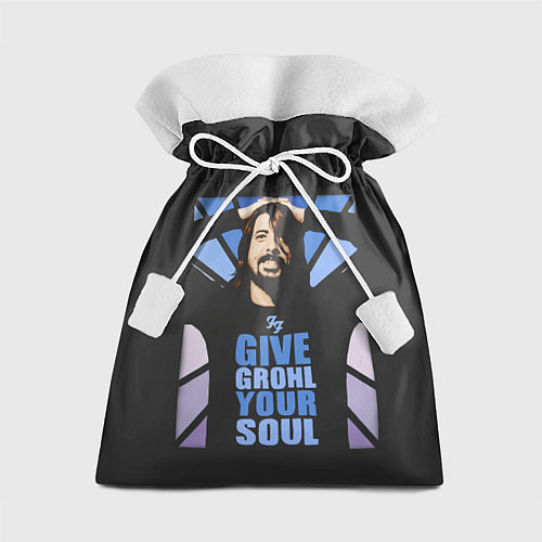 Подарочный мешок Give Grohl Your Soul / 3D-принт – фото 1