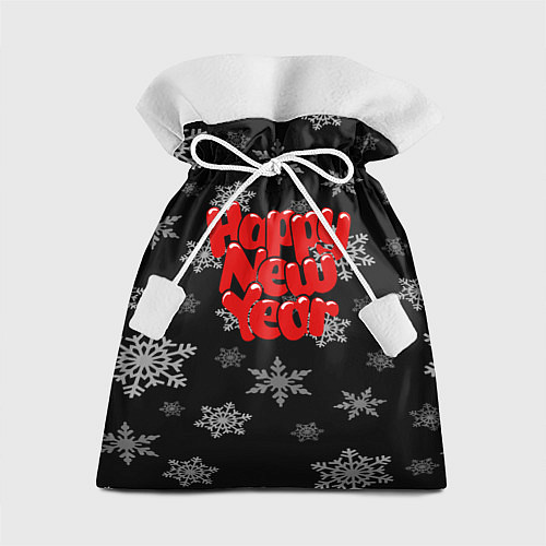 Подарочный мешок Happy New Year / 3D-принт – фото 1