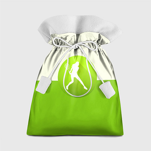 Подарочный мешок Символ теннисиста / 3D-принт – фото 1
