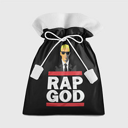 Мешок для подарков Rap God Eminem, цвет: 3D-принт