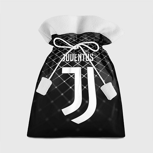 Подарочный мешок FC Juventus: Black Lines / 3D-принт – фото 1