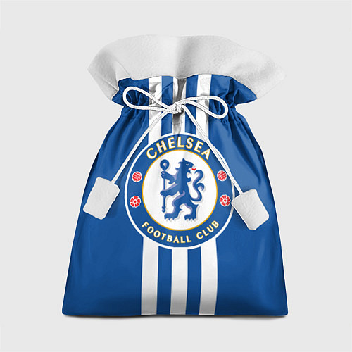 Подарочный мешок FC Chelsea: Gold Lines / 3D-принт – фото 1