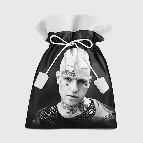 Подарочный мешок Lil Peep: Black Edition / 3D-принт – фото 1