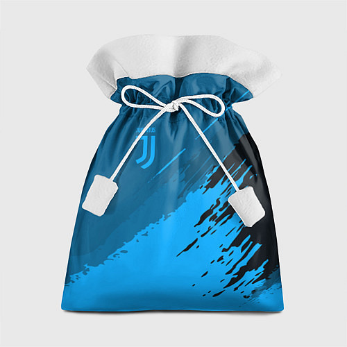 Подарочный мешок FC Juventus: Blue Original / 3D-принт – фото 1