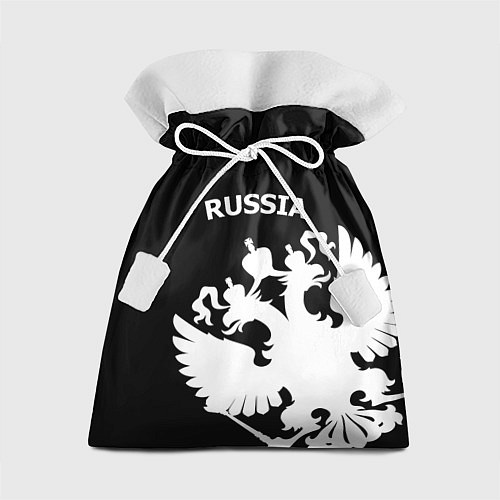 Подарочный мешок Russia: Black Edition / 3D-принт – фото 1