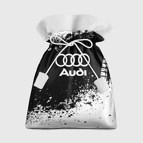 Подарочный мешок Audi: Black Spray / 3D-принт – фото 1