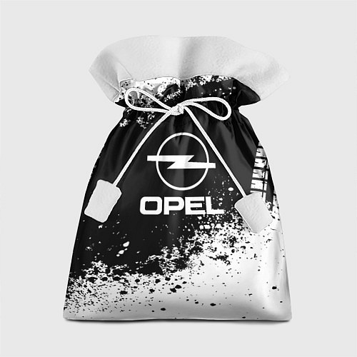 Подарочный мешок Opel: Black Spray / 3D-принт – фото 1