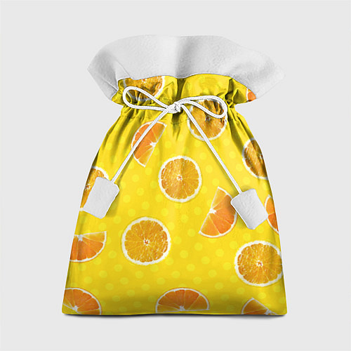 Подарочный мешок Апельсиновое настроение / 3D-принт – фото 1