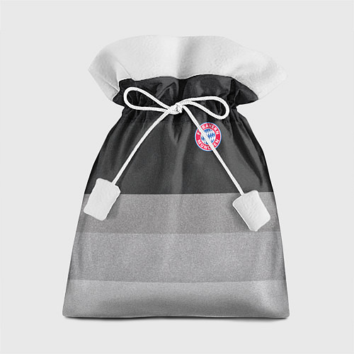 Подарочный мешок ФК Бавария: Серый стиль / 3D-принт – фото 1