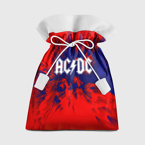 Подарочный мешок AC/DC: Red & Blue / 3D-принт – фото 1