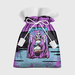 Мешок для подарков Asking Alexandria: Purple Death, цвет: 3D-принт