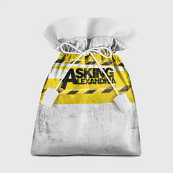 Мешок для подарков Asking Alexandria: Danger, цвет: 3D-принт