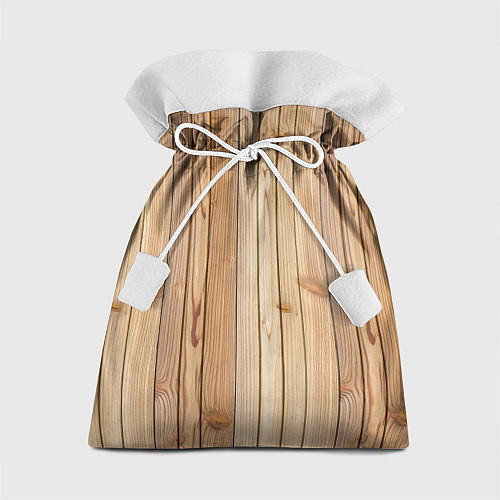 Подарочный мешок Деревянная обшивка / 3D-принт – фото 1