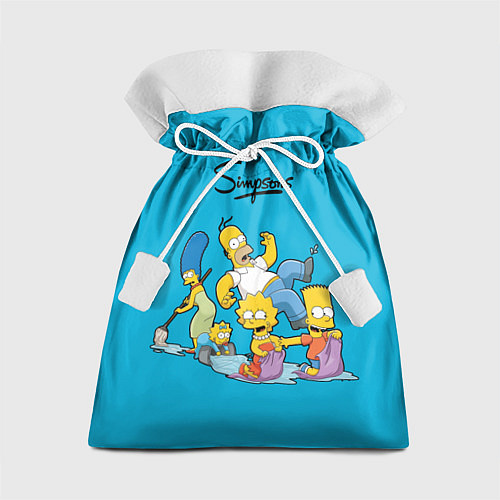 Подарочный мешок Семейка Симпсонов / 3D-принт – фото 1
