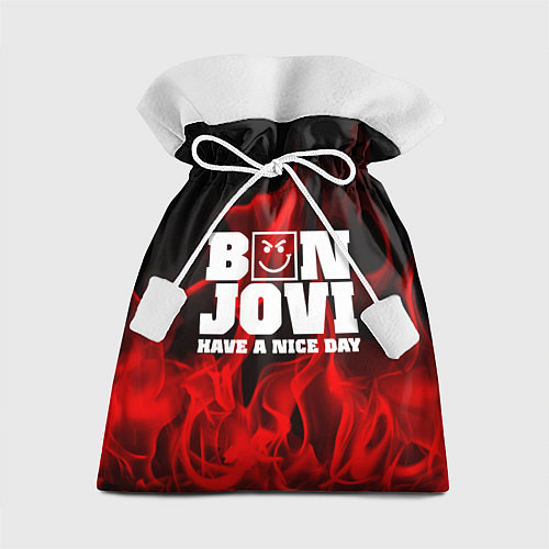 Подарочный мешок Bon Jovi: Have a nice day / 3D-принт – фото 1