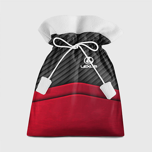 Подарочный мешок Lexus: Red Carbon / 3D-принт – фото 1