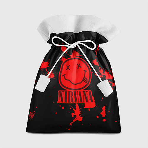 Подарочный мешок Nirvana: Blooded Smile / 3D-принт – фото 1