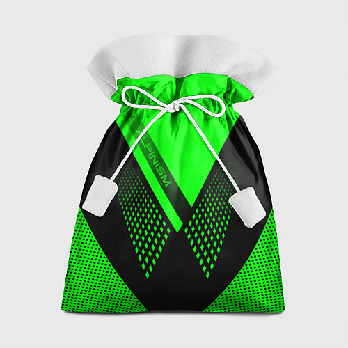 Подарочный мешок Alpinism: Acid Green / 3D-принт – фото 1