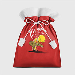 Мешок для подарков Lisa Simpson, цвет: 3D-принт
