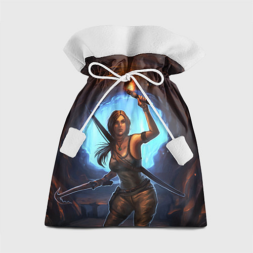 Подарочный мешок Tomb Raider: Cave / 3D-принт – фото 1