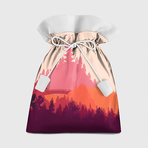 Подарочный мешок Firewatch City / 3D-принт – фото 1