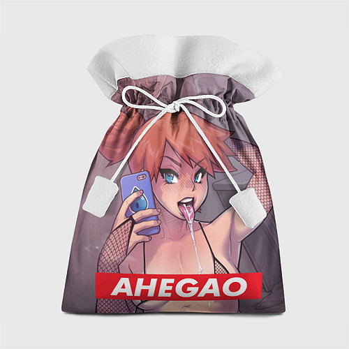 Подарочный мешок Ahegao Poke / 3D-принт – фото 1