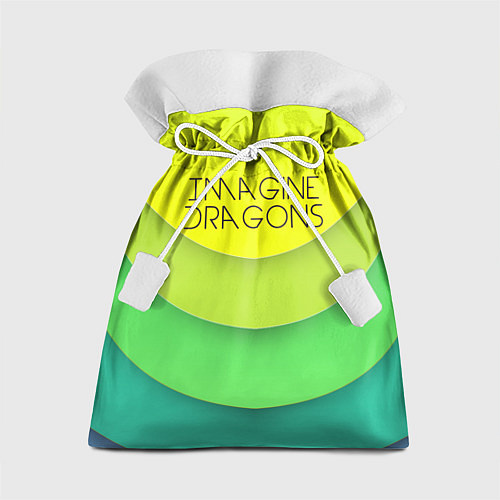 Подарочный мешок Imagine Dragons: Lime Colour / 3D-принт – фото 1