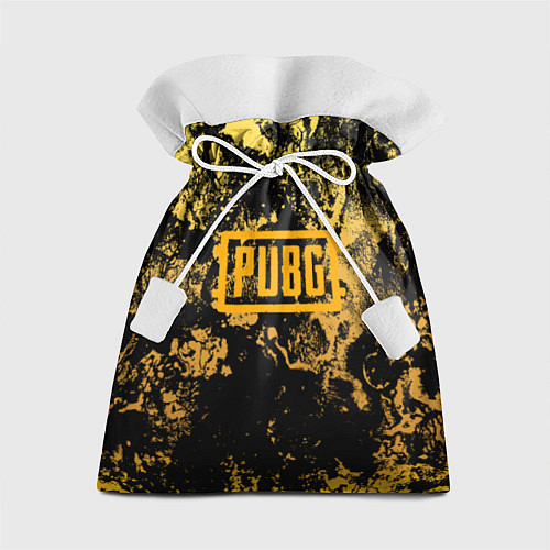 Подарочный мешок PUBG: Yellow Marble / 3D-принт – фото 1