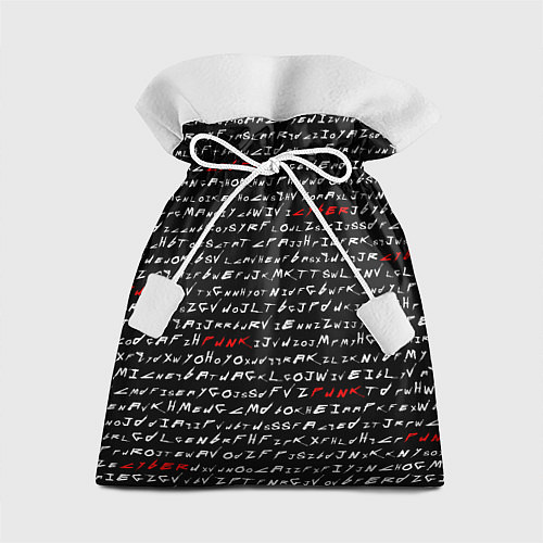 Подарочный мешок Cyberpunk 2077: Words / 3D-принт – фото 1
